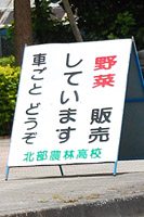 こないだの看板