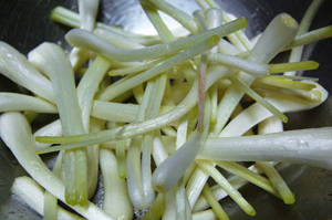 我が家流島らっきょうの食べ方
