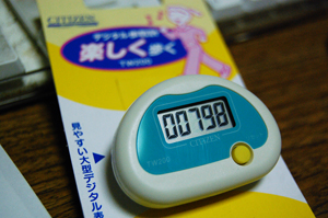 万歩計買ってみた