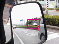 鏡の中の……