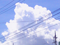 モクモくだぜ入道雲!