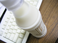 白いんだけどコーヒー味