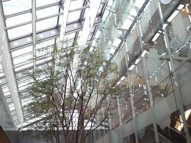丸ビル　空中庭園