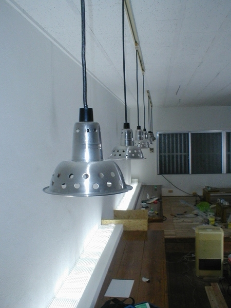 照明器具を取り付けてみました