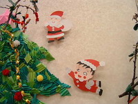 １２月の壁面～ママの手作り！ 2009/12/01 09:19:28