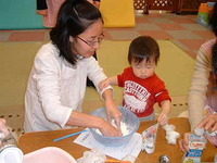 小麦粉粘土で遊ぼう！ 2010/01/22 13:48:38