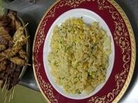 鳥壱１軍が作ったチャーハンだよ～～んヽ(^。^)ノ