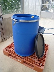 ボカシ肥料 入れる!