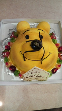 プーさんケーキ♪