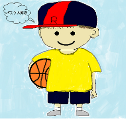 Windows7ペイントで描画の練習をしました。