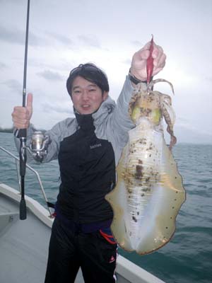 エギング釣果!キロUP続出!!