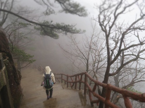 はい、黄山やっぱり雨でした はい、黄山やっぱり雨でした