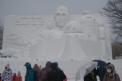 20年以上ぶりの北海道旅⑦すずもいたよ、札幌雪祭り 20年以上ぶりの北海道旅⑦すずもいたよ、札幌雪祭り