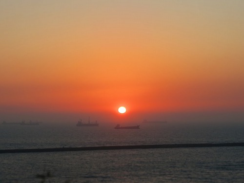 親連れて高雄に行ってきたよ⑤夕日、夕メシ 親連れて高雄に行ってきたよ⑤夕日、夕メシ
