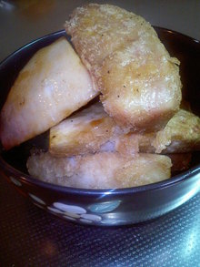 ターウム（田芋）の甘辛煮