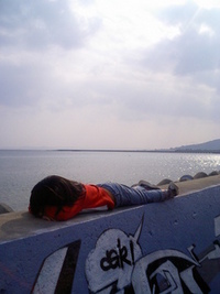 沖縄てぃーだの下でおやすみ