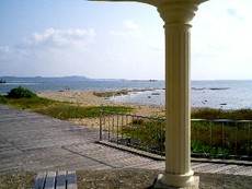 運動公園・海が見える場所