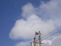 元気な白い雲と黒い雲 2008/06/28 14:15:22