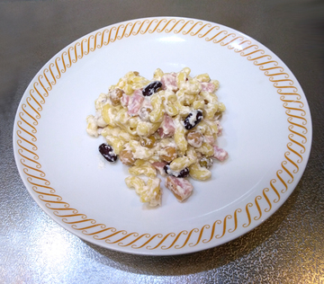 イタリアの家庭料理レッスンレシピ 豆とリコッタチーズのフリッジ(ローマ風パスタ)