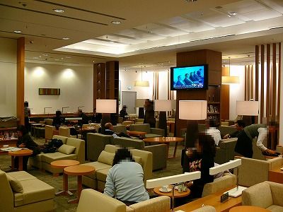 JAL サクララウンジ フランクフルト空港 その1