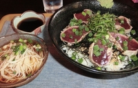 おいしい！曙ゆうなぎの鰹たたき丼♪ 2012/04/04 13:07:14