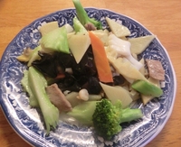 おいしい！！にしやのランチ☆八宝菜＆餃子♪ 2012/04/14 19:41:01