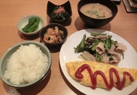 おいしい！満つ氣の豚バラ空芯菜炒め＆コンビーフオムレツ♪ 2012/05/09 17:55:02