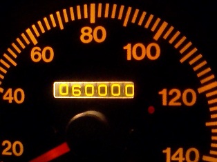 60000kmだぁ