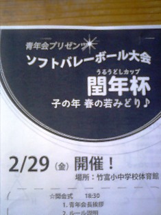 閏年杯