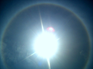 太陽の輪っか