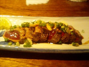 カツオたたき
