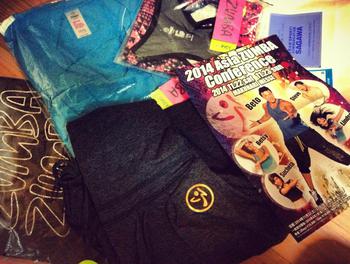 ZUMBA®フィットネスはウェアもかわいいですよ~♪ ZUMBA®フィットネスはウェアもかわいいですよ~♪