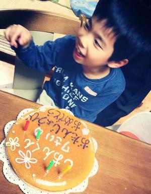 長男7歳の誕生日♪
