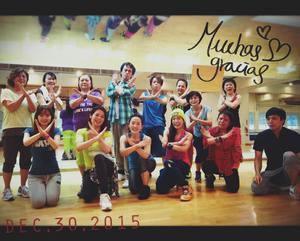 Zumba®2015踊り納めジスタスさんにてにぎやかに♫ Zumba®2015踊り納めジスタスさんにてにぎやかに♫
