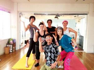 シャンビオZumbaクラスにFM沖縄DJ幸三さんが来てくださいました!!