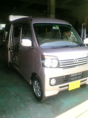 新車の納車でござる