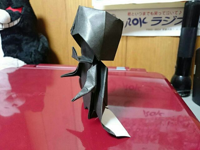 折紙作品 ダース ベイダー 趣味はね誰にも邪魔されず自由で なんというか救われてなきゃあダメなんだ その2