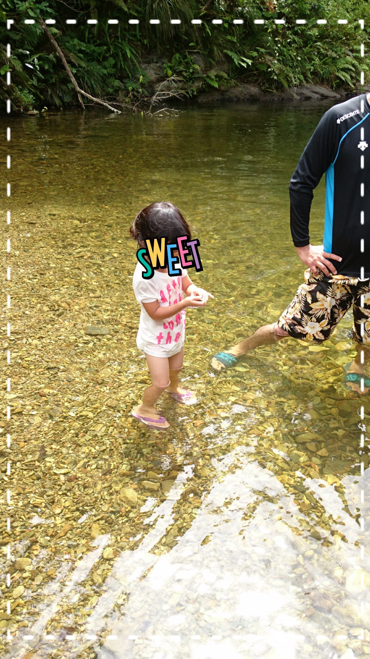 海と思いきや…
