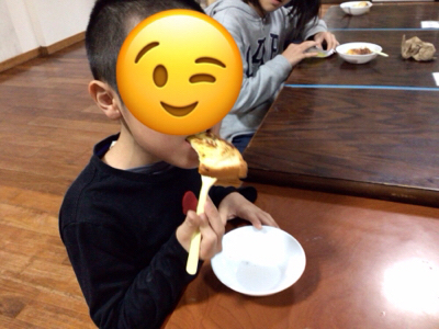 活動も宿題も頑張る子ども達えらい