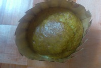 バナナカップケーキ　オイルトリートメント