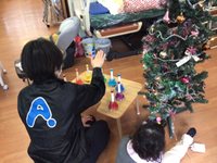 クリスマスツリー点灯式 2020/12/25 17:21:19