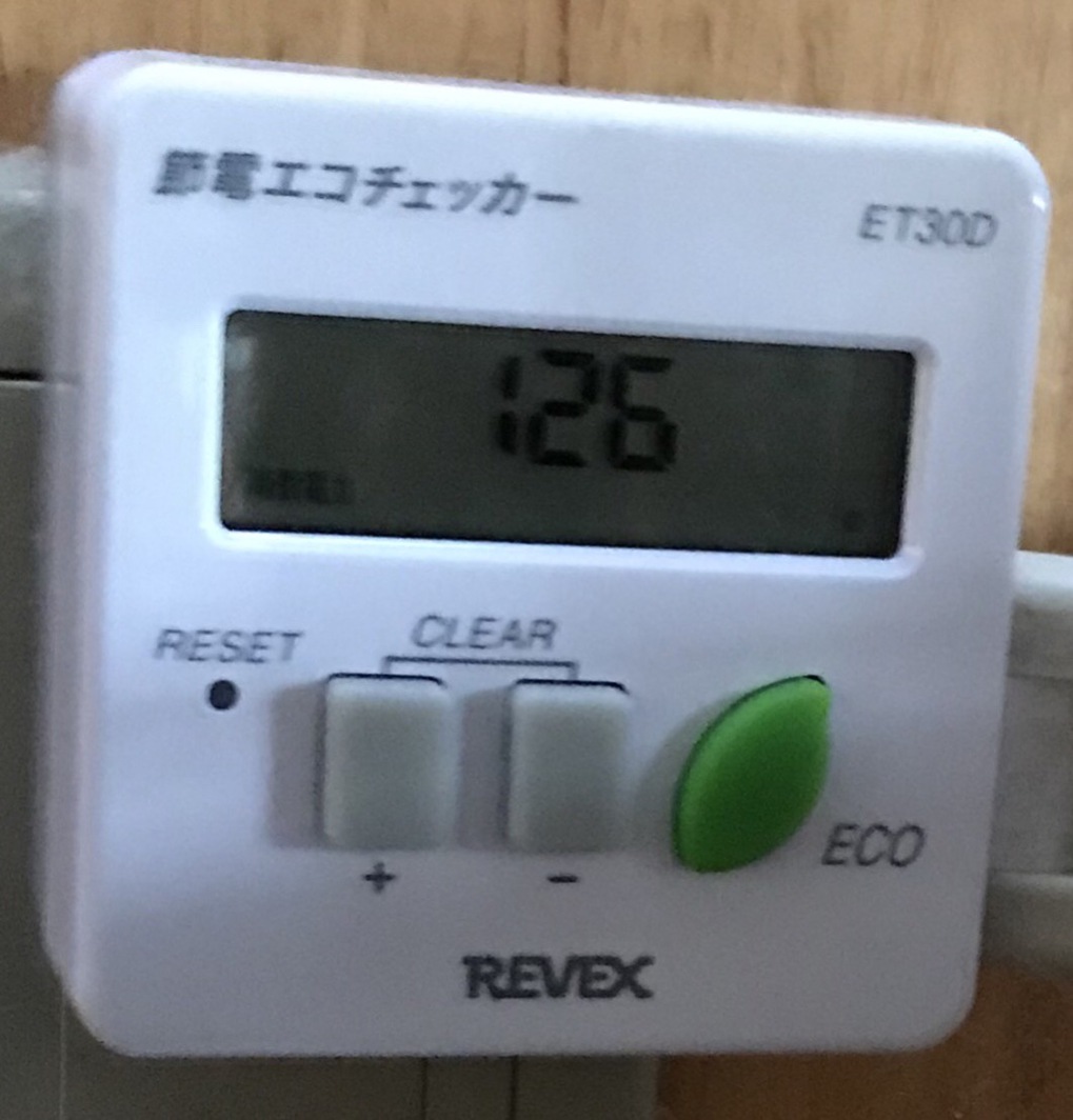 水槽に関わる使用電力