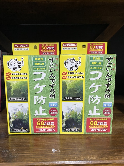 用品入荷 アクアヴィレッジ