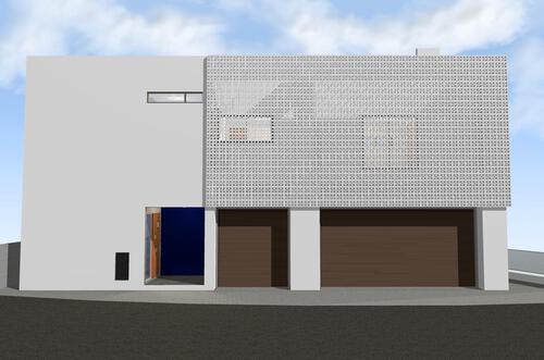『インナーガレージのあるお住い』（新築／那覇担当）