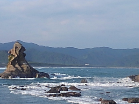 悪天候なのにここだけは好海況