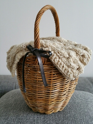 新作冬のかごバッグ Le Salon De Raffaelloの A Style
