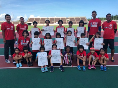 アスリート工房 沖縄の小学生大会で1番大きな大会 新報児童オリンピックにおいて ついに6年目にして初 Facebook