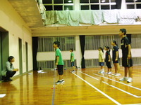 いよいよ夜の稽古も始まりました。 2012/11/21 22:58:59