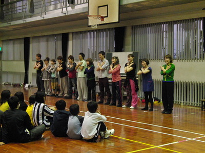 20110206　劇団四季　俳優さんたちとの交流会　前半