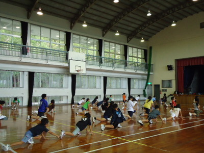 20101010　練習風景＠スタッフSの新しいカメラ
